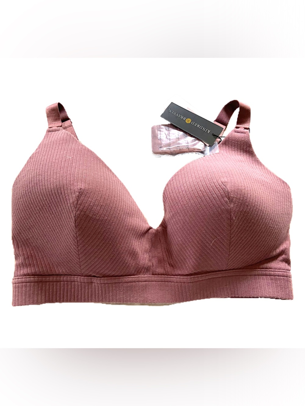 Kindred Bravely Nursing Bra XL Busty Mauve NWT